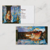 VIRGIN MET KIND - BEZORGDHEID VAN AARDGARENpapier Visitekaartje (Voorkant / Achterkant)