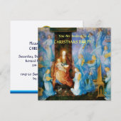 VIRGIN MET KIND - BEZORGDHEID VAN ANGELS Goud meta Kaart (Voorkant / Achterkant)