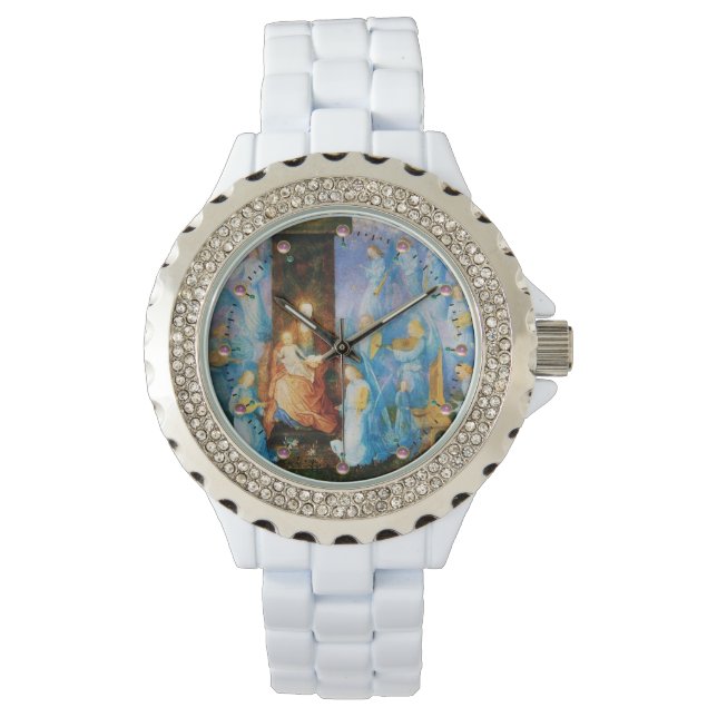 VIRGIN MET KIND - BEZORGDHEID VAN ANGELS HORLOGE (Voorkant)