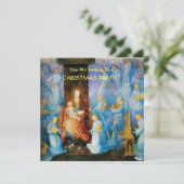 VIRGIN MET KIND - BEZORGDHEID VAN ANGELS KAART (Staand voorkant)