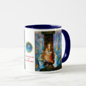 VIRGIN MET KIND - BEZORGDHEID VAN ANGELS MOK (Voorkant rechts)