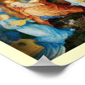 VIRGIN MET KIND - BEZORGDHEID VAN ANGELS POSTER (Hoek)