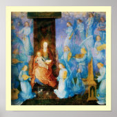 VIRGIN MET KIND - BEZORGDHEID VAN ANGELS POSTER (Voorkant)