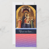 VIRGIN MET KIND EN ANGELS (Voorkant)