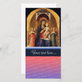 VIRGIN MET KIND EN ANGELS (Voorkant / Achterkant)