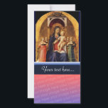 VIRGIN MET KIND EN ANGELS<br><div class="desc">Italiaans meesterwerk van de laatste middeleeuwen uit Fra Beato Angelico ,  Perugia Altarpart - Italië.</div>