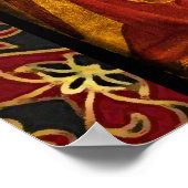 VIRGIN MET KIND EN ANGELS VAN Fra Angelico Poster (Hoek)