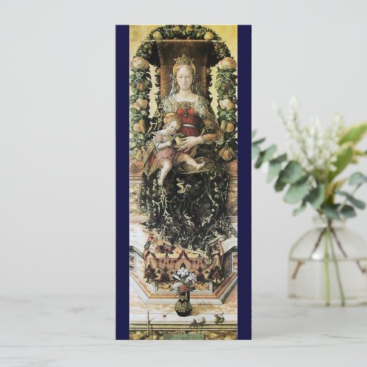 VIRGIN MET KIND KAART (Staand voorkant)