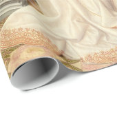 VIRGIN MET KIND, MUSISCHE ANGELS CHRISTMAS CADEAUPAPIER (Rol Hoek)