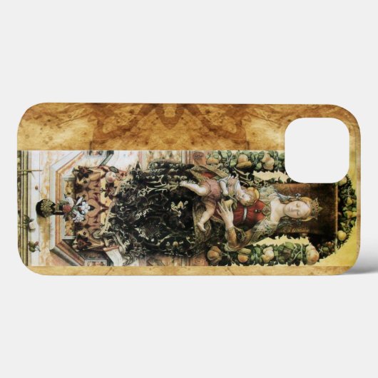 VIRGIN MET KIND, perkament Case-Mate iPhone Case (Achterkant (horizontaal))