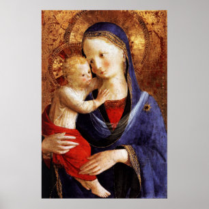 VIRGIN MET KIND POSTER