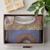 VIRGIN MET KINDERANGELS EN ZACHT Kerstmis Tissuepapier (Geschenk)