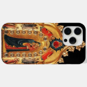 VIRGIN MET KINDEREN EN ANGELS GOLD SACRED ART ICON Case-Mate iPhone CASE (Achterkant (horizontaal))