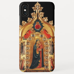 VIRGIN MET KINDEREN EN ANGELS GOLD SACRED ART ICON Case-Mate iPhone CASE