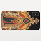 VIRGIN MET KINDEREN EN ANGELS GOLD SACRED ART ICON Case-Mate iPhone CASE (Achterkant (horizontaal))
