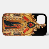 VIRGIN MET KINDEREN EN ANGELS GOLD SACRED ART ICON Case-Mate iPhone CASE (Achterkant (horizontaal))