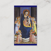 VIRGIN MET KINDEREN EN ZINS VISITEKAARTJE (Achterkant)