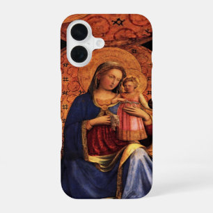 VIRGIN MET KINDEREN EN ZINTEN, blauw zwart iPhone 16 Hoesje