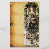 VIRGIN MET KINDERGEDEELTE BRIEFPAPIER (Voorkant)