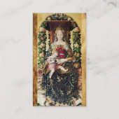 VIRGIN MET KINDERGEDEELTE VISITEKAARTJE (Achterkant)