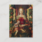 VIRGIN MET KINDERGEDEELTE VISITEKAARTJE (Achterkant)