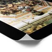 VIRGIN MET KINDERgroen zwart Poster (Hoek)