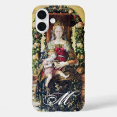 VIRGIN MET KINDERMonogram Case-Mate iPhone Case (Achterkant)