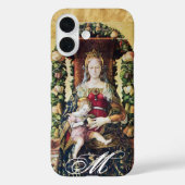 VIRGIN MET KINDERMonogram Case-Mate iPhone Case (Achterkant)