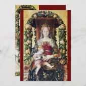 VIRGIN MET KINDERrood Kaart (Voorkant / Achterkant)