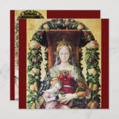 VIRGIN MET KINDERrood Kaart (Voorkant / Achterkant)