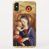 VIRGIN MET KINDERrood Ruby Monogram Case-Mate iPhone Case (Achterkant)