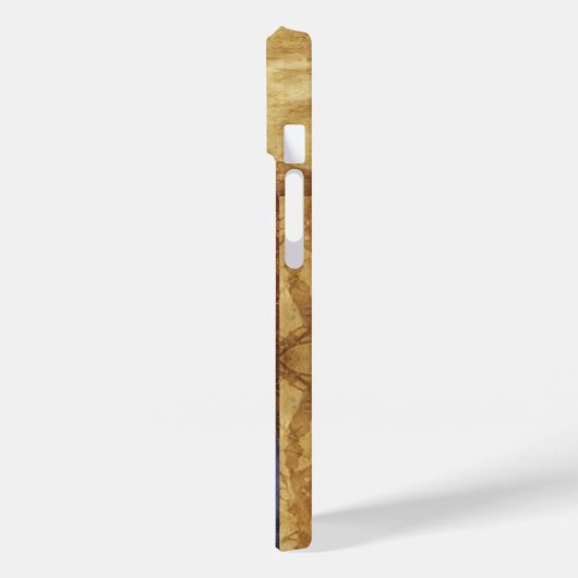 VIRGIN MET KINDERrood Ruby Monogram Case-Mate iPhone Case (Achterkant / Links)