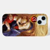 VIRGIN MET KINDERrood Ruby Monogram Case-Mate iPhone Case (Achterkant (horizontaal))