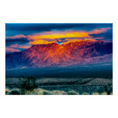 Virgin Mountains Sunset Glossy Perfect Poster (Voorkant)