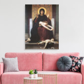 Virgin of Consolation – William Adolphe Bouguereau Canvas Afdruk (Insitu (Woonkamer))