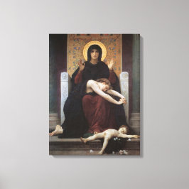 Virgin of Consolation – William Adolphe Bouguereau Canvas Afdruk