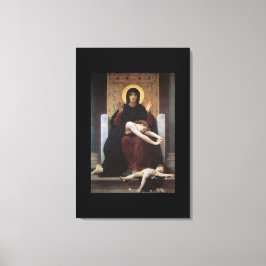 Virgin of Consolation – William Adolphe Bouguereau Canvas Afdruk