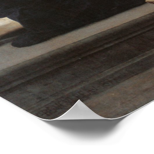 Virgin of Consolation – William Adolphe Bouguereau Poster (Hoek)