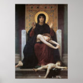 Virgin of Consolation – William Adolphe Bouguereau Poster (Voorkant)