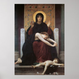 Virgin of Consolation – William Adolphe Bouguereau Poster