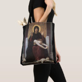 Virgin of Consolation William Adolphe Bouguereau Tote Bag (Dichtbij)