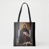 Virgin of Consolation – William Adolphe Bouguereau Tote Bag (Voorkant)