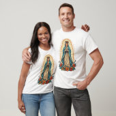  Virgin of Guadalupe Men's Tee Shirt (Unisex)