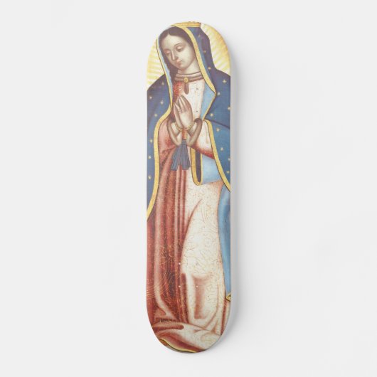 Virgin of Guadalupe Persoonlijk Skateboard (Voorkant)