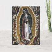 Virgin of Guadalupe Sympathy Condolences Kaart (Voorkant)