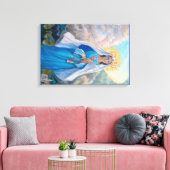 Virgin of Salvation canvas print (Insitu (Woonkamer))