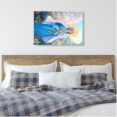 Virgin of Salvation canvas print (Insitu (Slaapkamer))