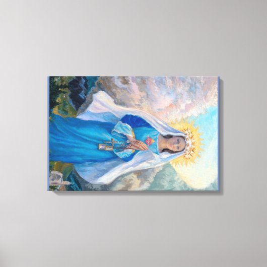 Virgin of Salvation canvas print (Voorkant)