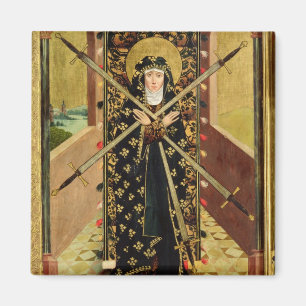 Virgin of Seven Sorrows uit de Dome Altar, 1499 Magneet