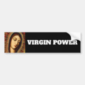 VIRGIN POWER BUMPERSTICKER (Voorkant)